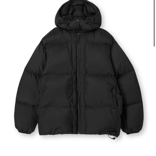 누마레 ee MENS DOWN PARKA 블랙 다운패딩 M size