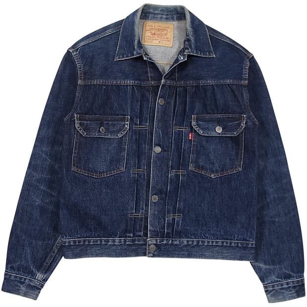 LVC 507XX 2세대 데님 자켓 빅E 셀비지 워싱턴 공장 리바이스