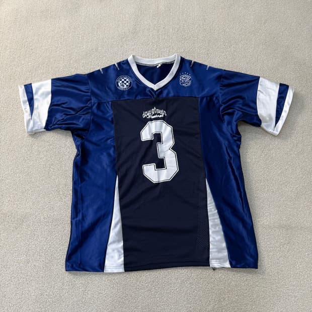 실측확인 빈티지 넘버 풋볼 탑0225T1