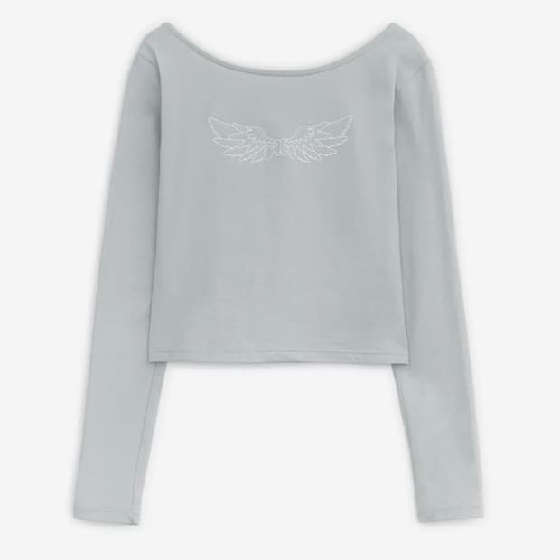 허그유어스킨 엔젤 윙 탑