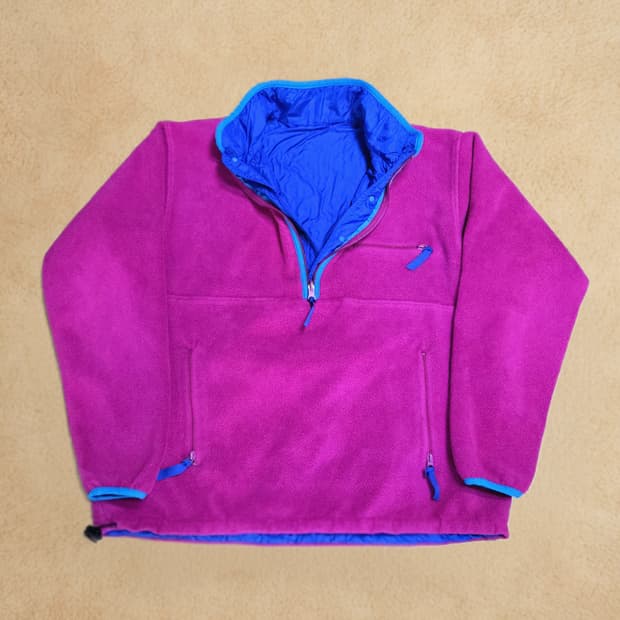 (L)파타고니아 80s 글리세이드 풀오버 후리스 반집업 신칠라