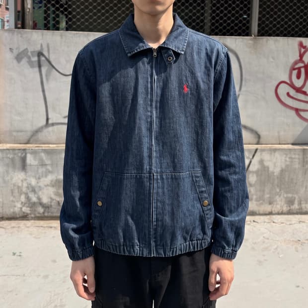 100/ 폴로 랄프로렌 00AW 포니 데님 자켓
