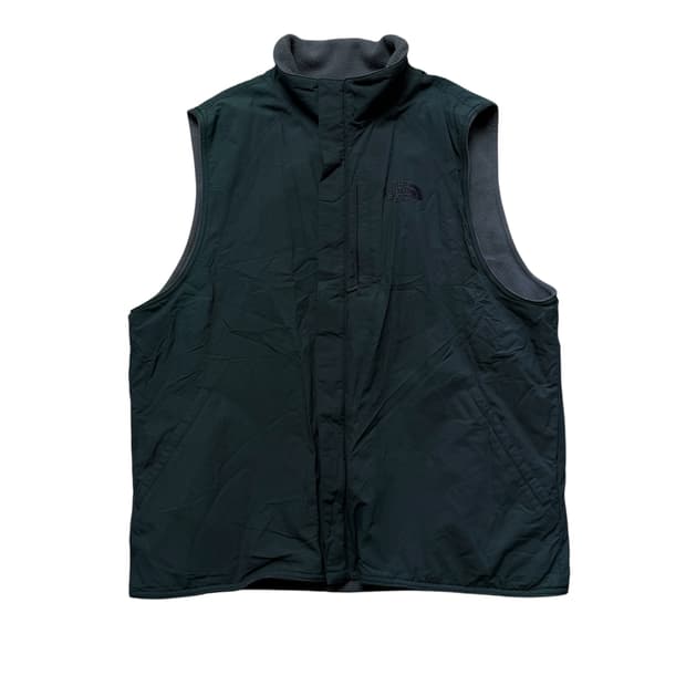 노스페이스 조끼 후리스 양면