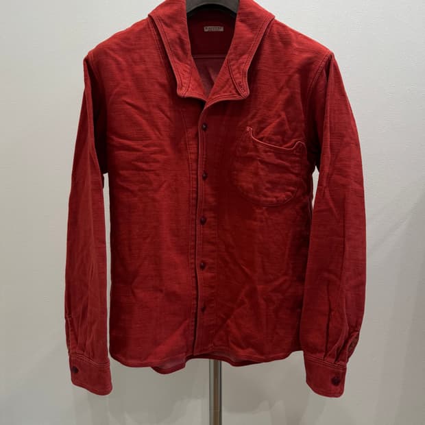 캐피탈 오벌 포켓 셔츠 자켓