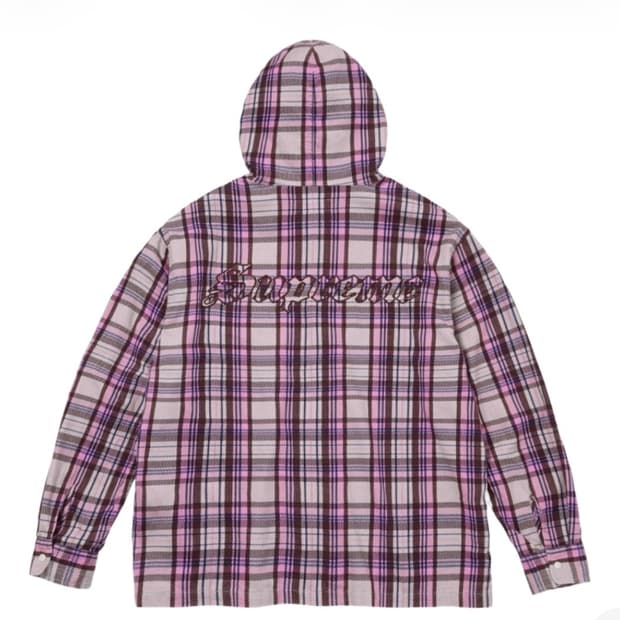 슈프림 플란넬 셔츠 L