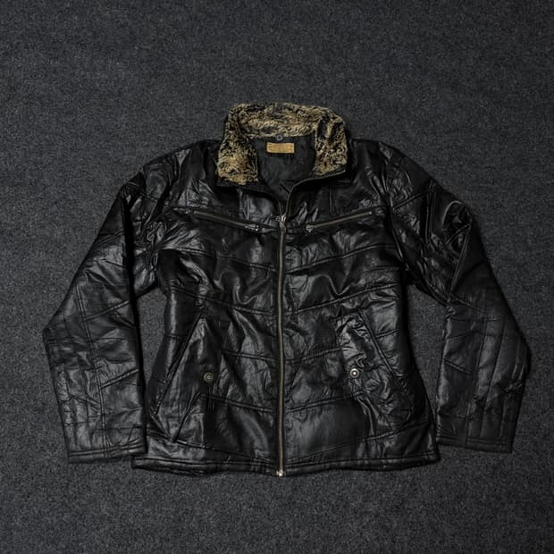 Vintage 00's Y2K-Punk V-kei Fur jacket