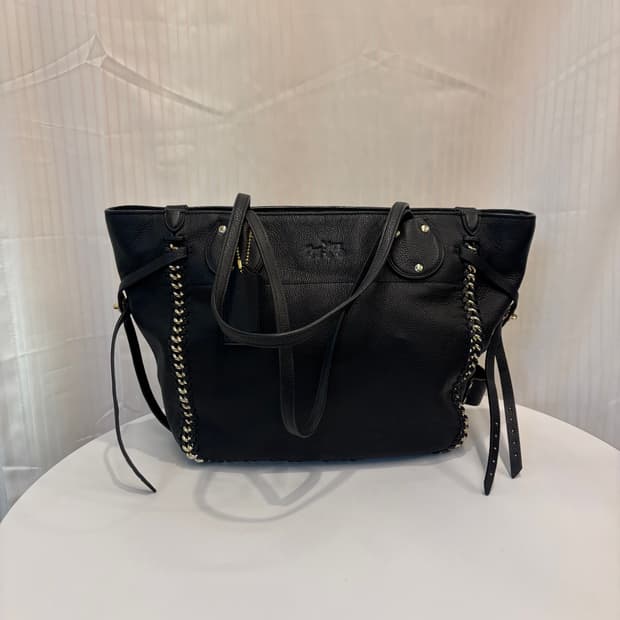 정품 코치 체인 태비 숄더백    