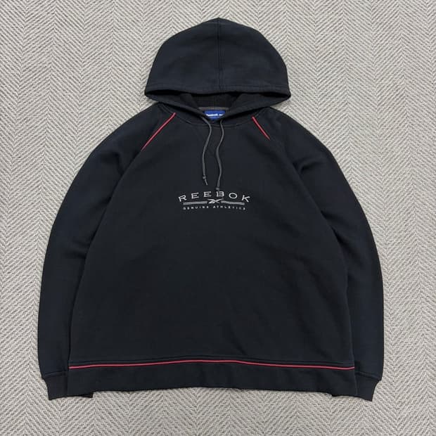 올드 리복 자수 후드티 v3597