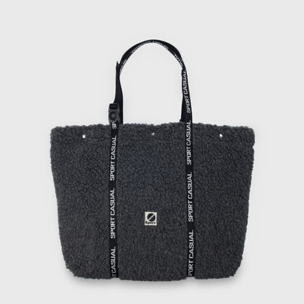 헤리티지플로스 울 플리스 토트백