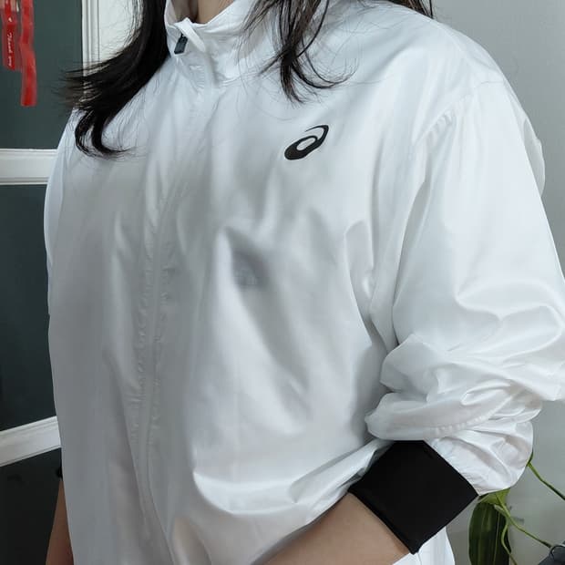 아식스(ASICS) 런닝 윈드브레이커 바람막이 여성 XL