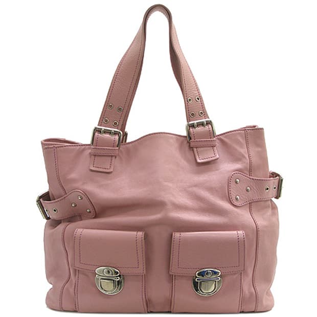 마크제이콥스 투 포켓 베네치아 숄더백 핑크