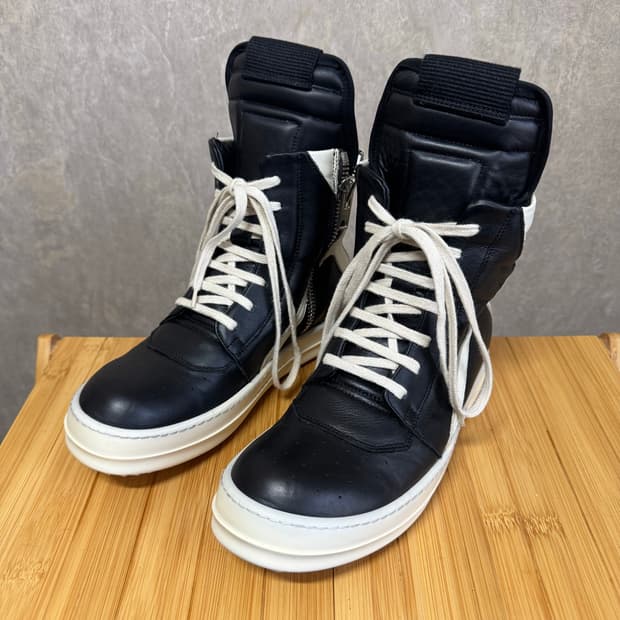 37 / Rick Owens 릭오웬스 모노크롬 지오바스켓