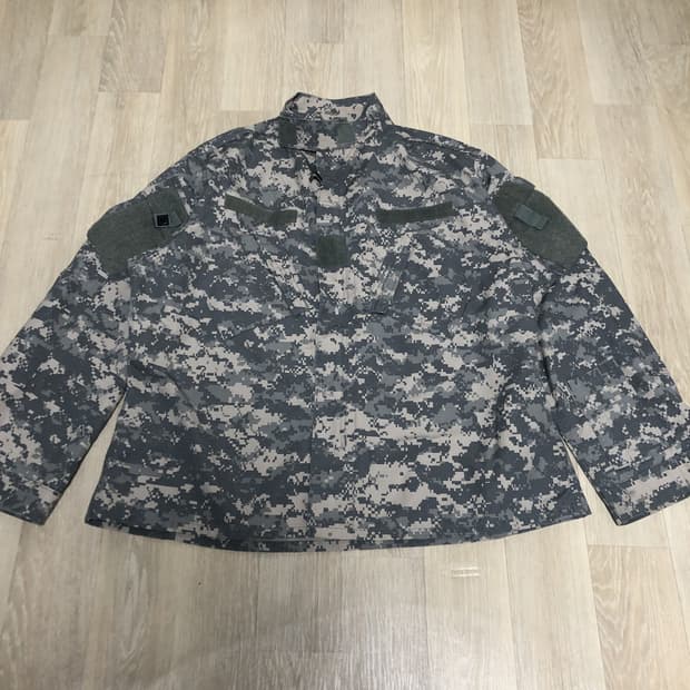(XL-R) 미군 US ARMY ACU 디지털 카모 컴뱃 자켓 