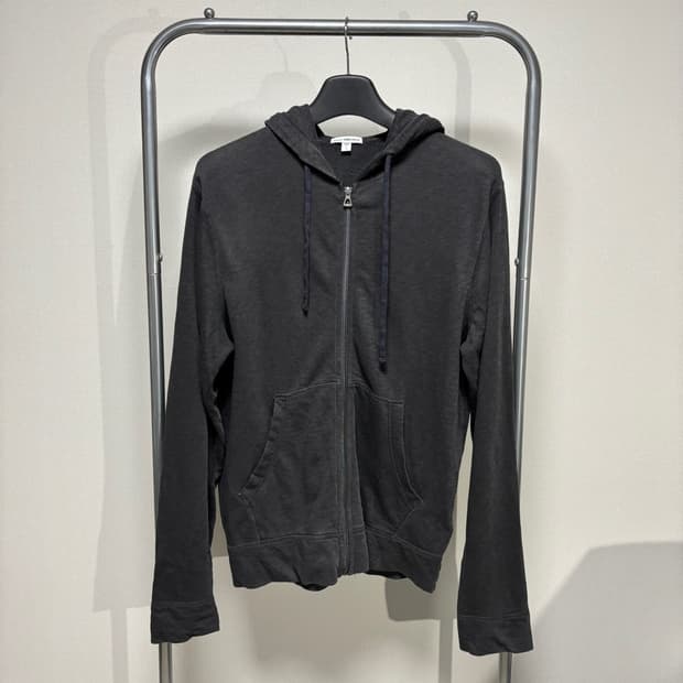 2) james perse 제임스펄스 프렌치 테리 후드 집업