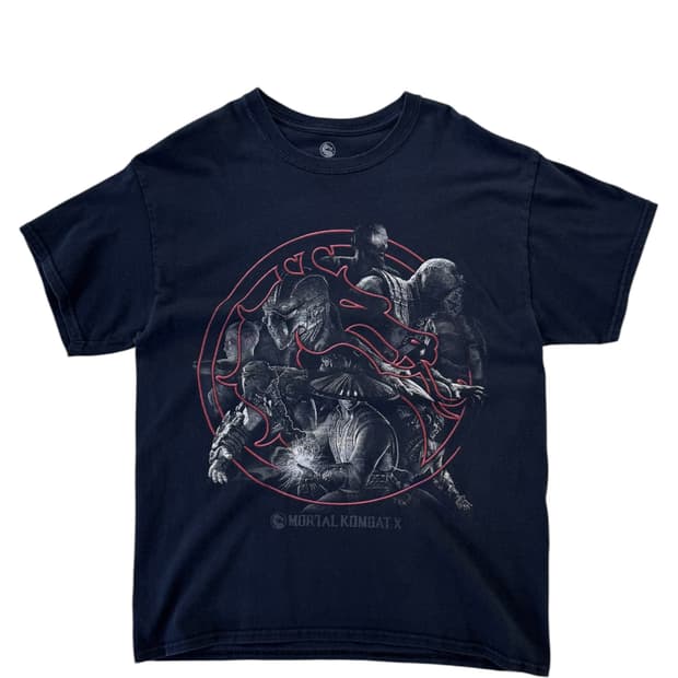 vintage mortal kombat x 티셔츠