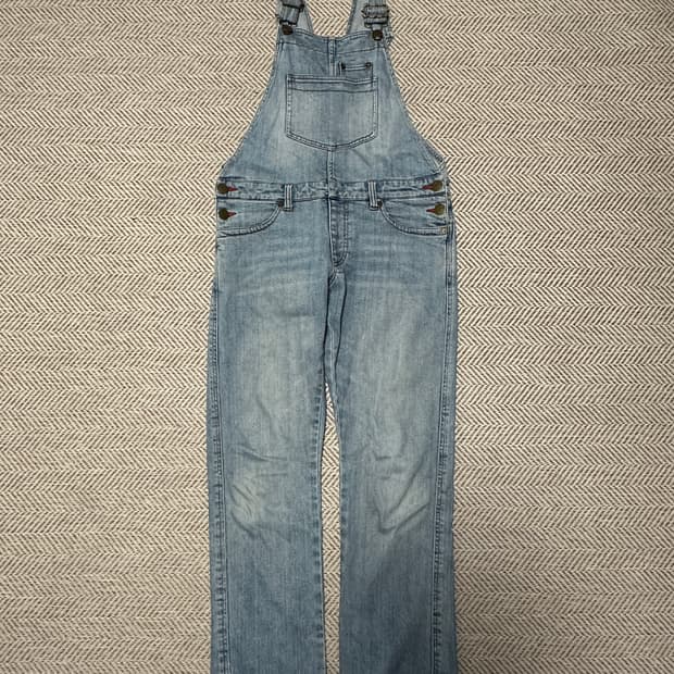 X-GIRL women denim overall