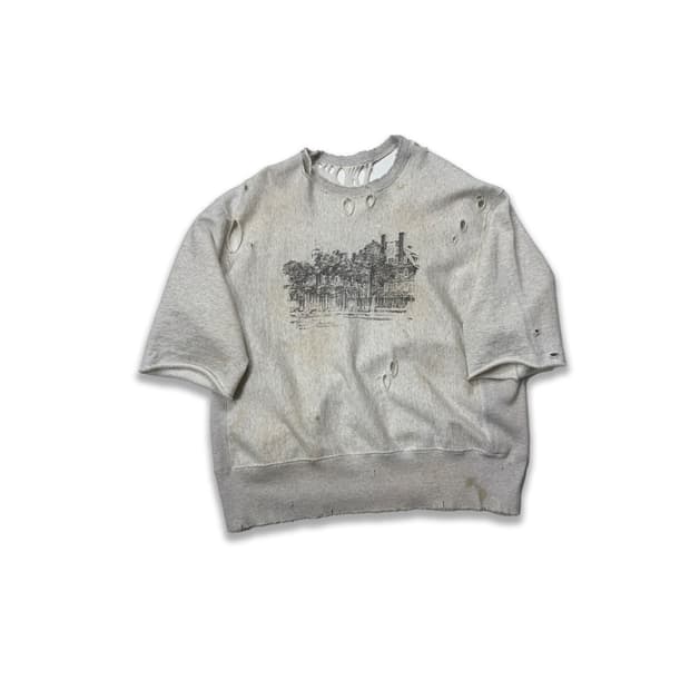 안셀름 3/4 슬리브 스웻셔츠