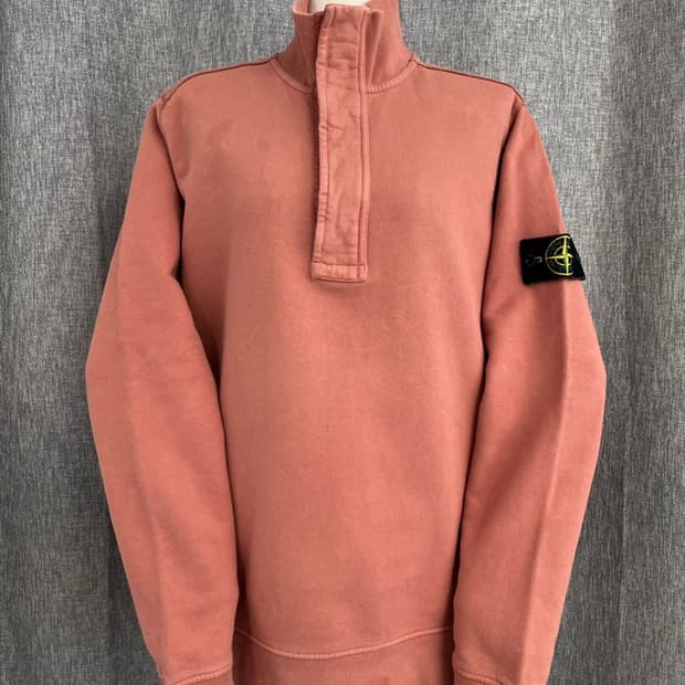 스톤아일랜드 와펜 반집업 맨투맨/#3534