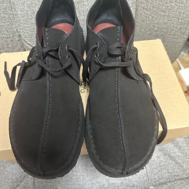 클락스 데저트트랙 블랙 uk9