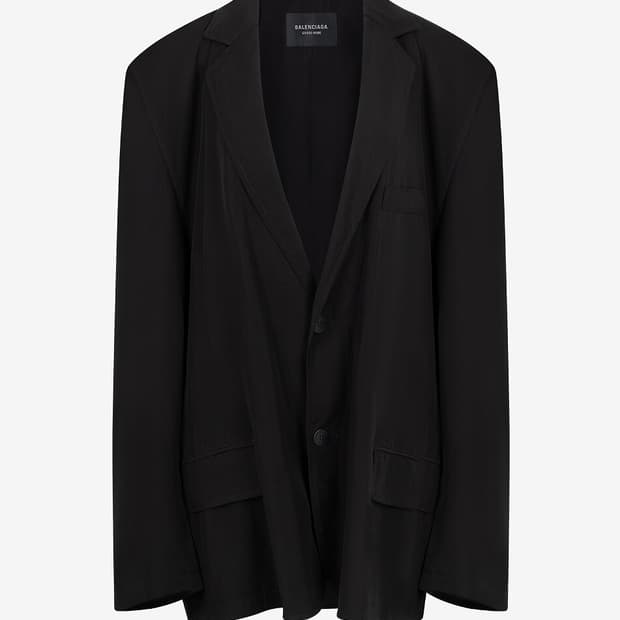 발렌시아가 가드로브 플루이드 블레이저