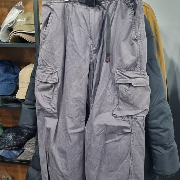 ((그 라 미 치)) 벨트 카고바지 아시아L 33~34 상태좋음