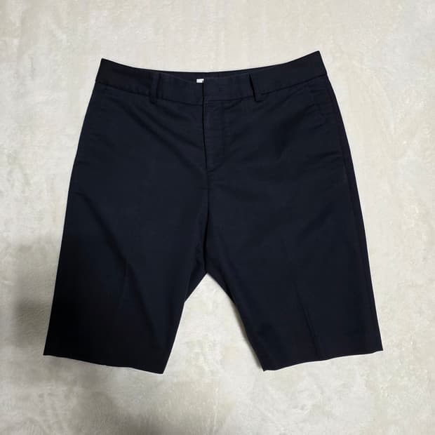 (27)여성 라코스테 면 반바지 블랙