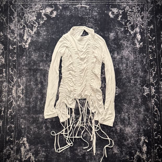TEXTURE SEOUL Shirring T-shirt