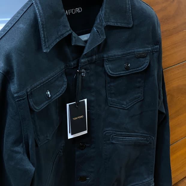 톰포드 아이콘 스트래치 코튼 트러커 s사이즈