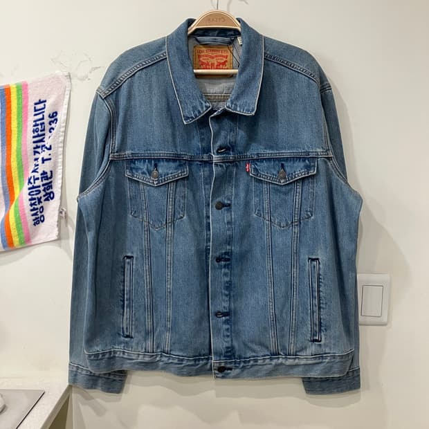 21 리바이스 데님 청자켓 새상품XL