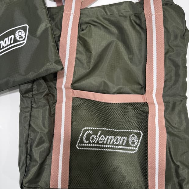 Coleman 콜맨 토트백 파우치 세트 나일론백 여행용 가방
