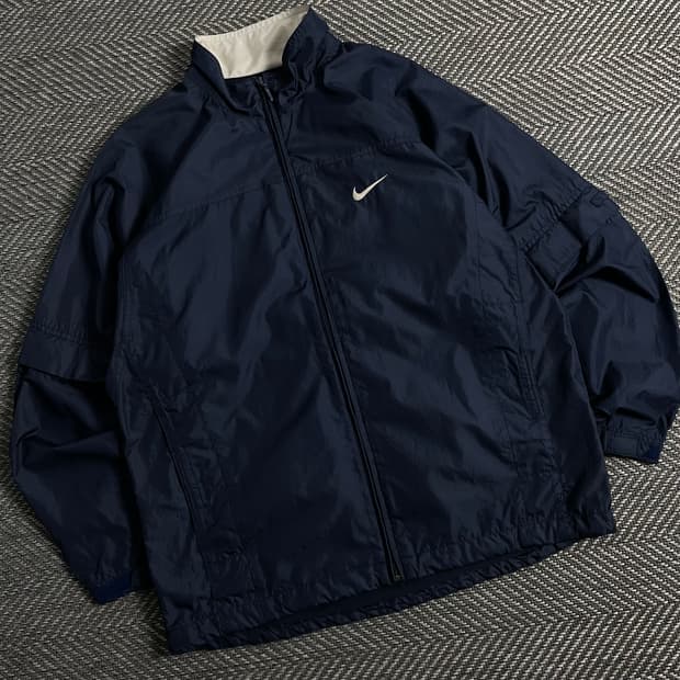 00s 나이키 스우시로고 올드스쿨 바람막이 자켓 y 3902