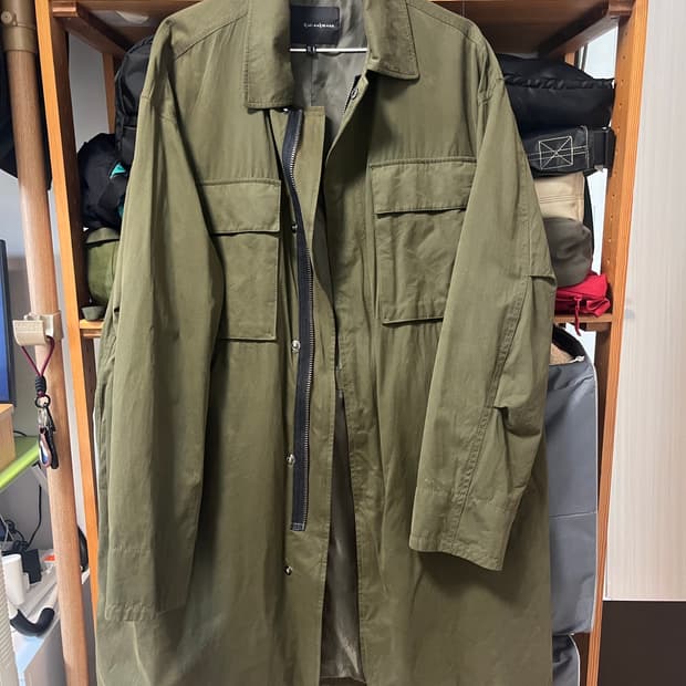 카이아크만 야상 코트 카키 L