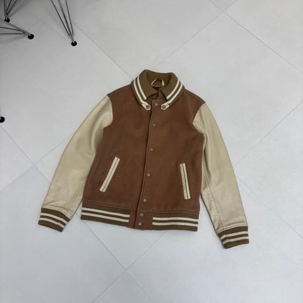 빔즈 레더 바시티 자켓