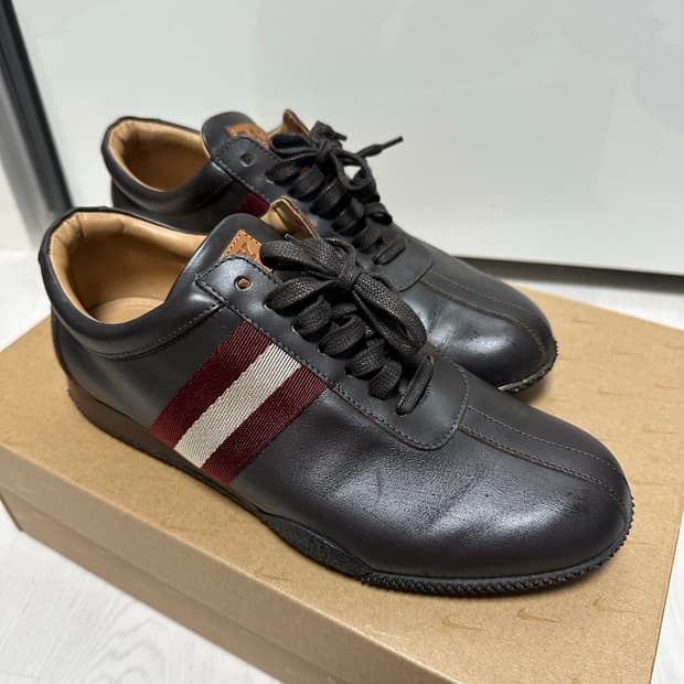 [265-270] BALLY 발리 레더 스니커즈