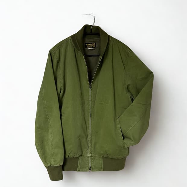 Temption 카키 블루종 