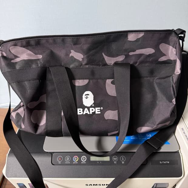 베이프 잡지 부록 더플백