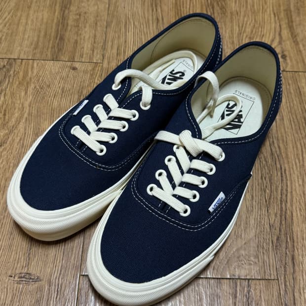 반스 볼트 어센틱 드레스블루 구형 275 새상품