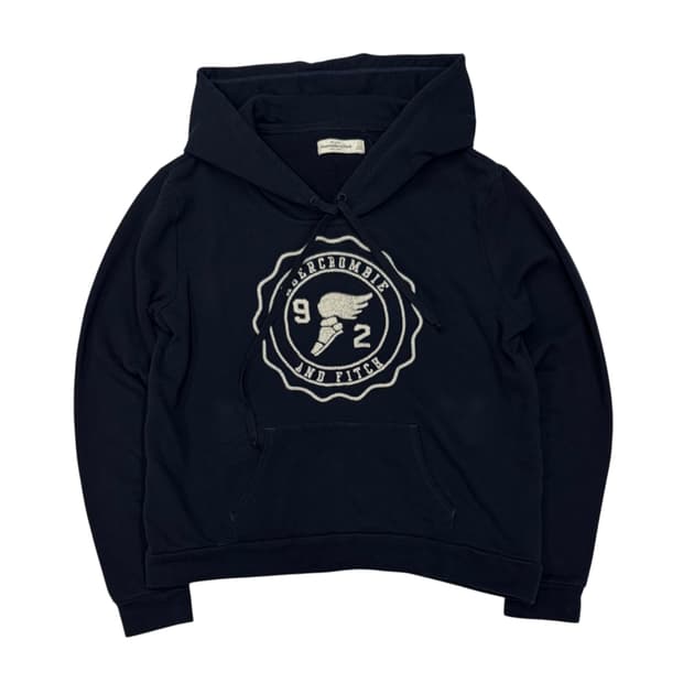 Abecrombie 아베크롬비 네이비 후드티 L