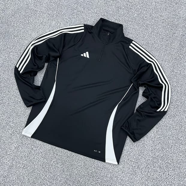XL 아디다스 기능성 반집업 티셔츠 0417M