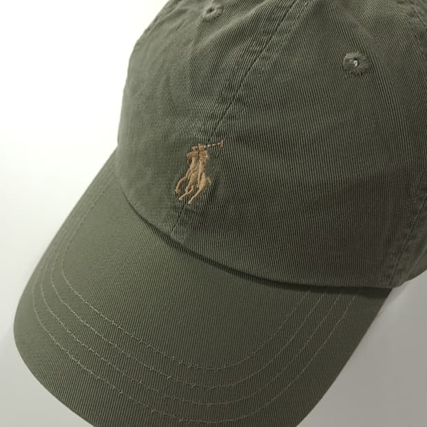 CK459 폴로 라이트브라운 포니 카키 그린 볼캡 모자