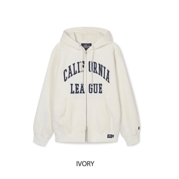 후아유 Signature Patch Hood Zip-up (아이보리)