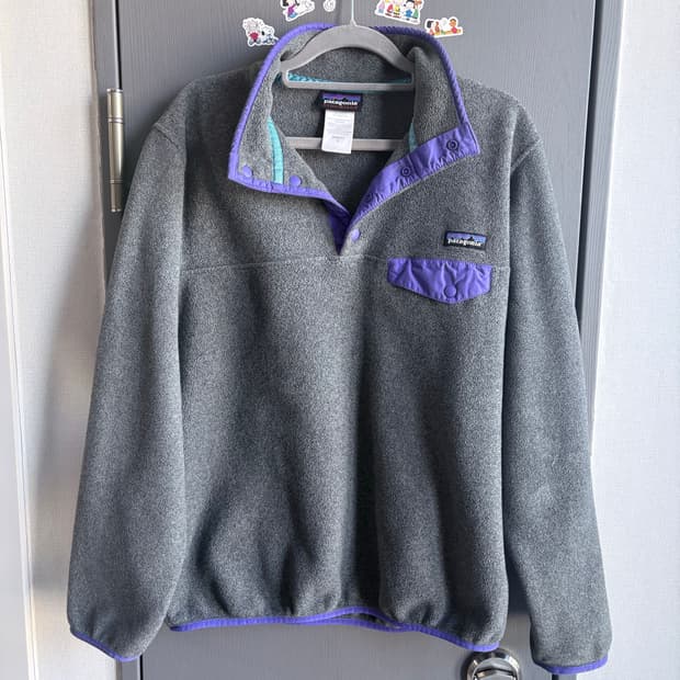 (우먼 M, 맨 S) 파타고니아 신칠라 니켈(그레이) 퍼플
