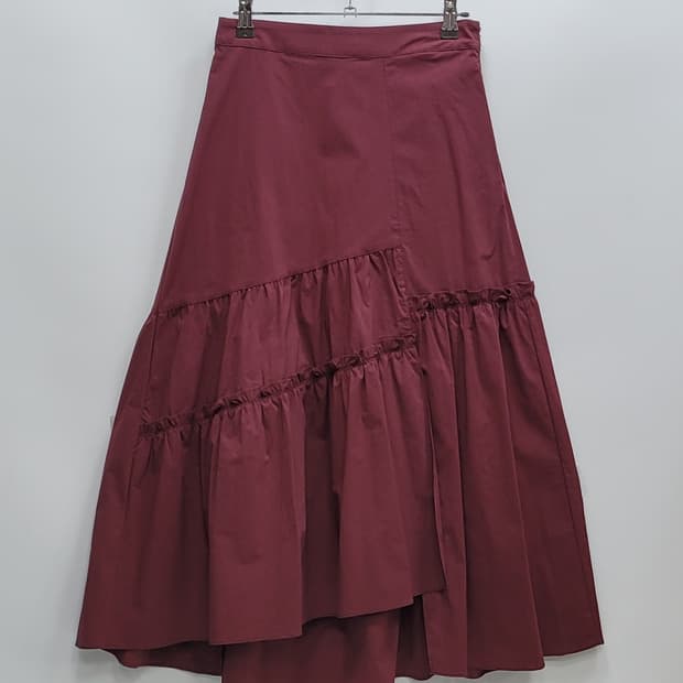 JUCY JUDY 20SS 쥬시쥬디 바스락 스커트 / 여 26 자주색
