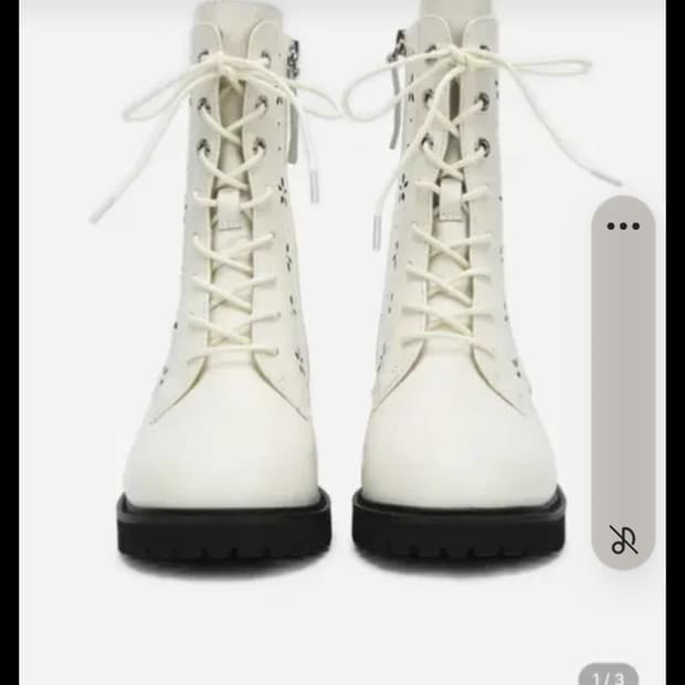 써스데이아일랜드 레이스업 부츠235