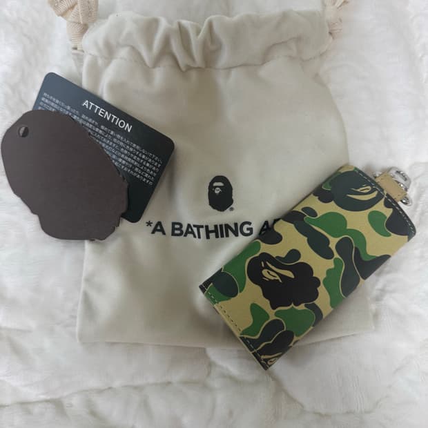 베이프 카모 키 케이스