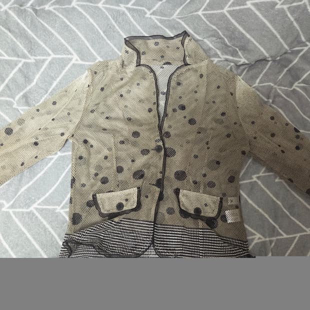 Se ce Se 망사 긴팔 자켓 2버튼