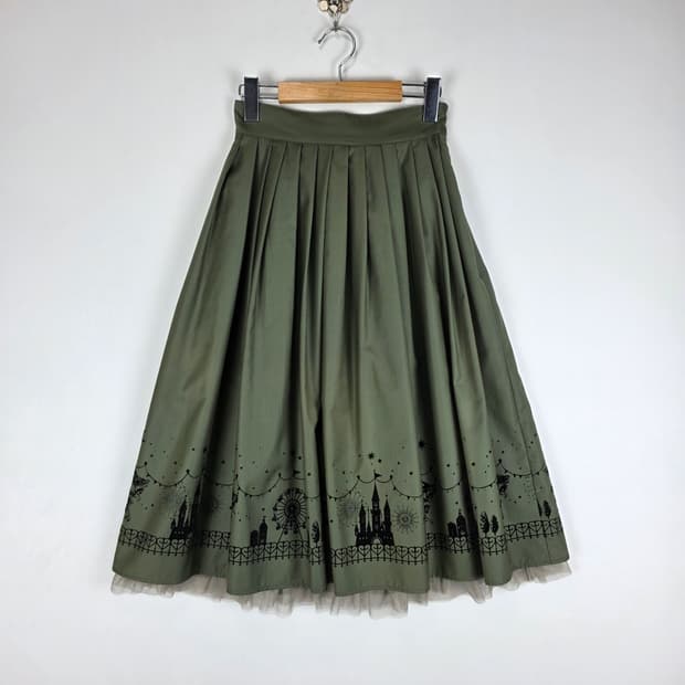 secret honey 회전목마 플로키 스커트