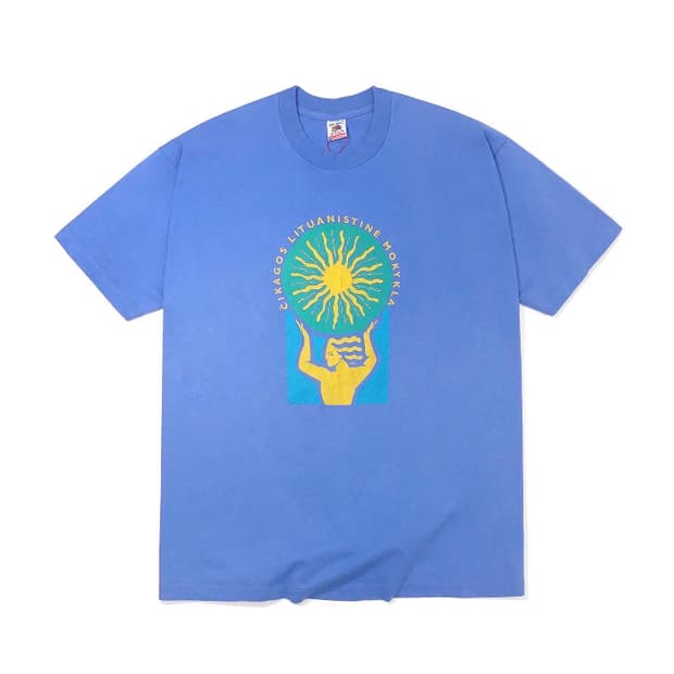 90s 빈티지 프룻오브더룸 싱글스티치 티셔츠