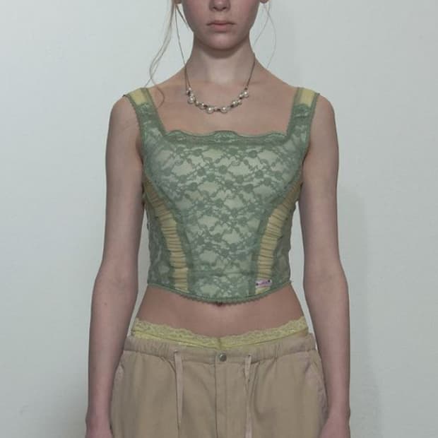 스컬프터 Team Mary Corset Top