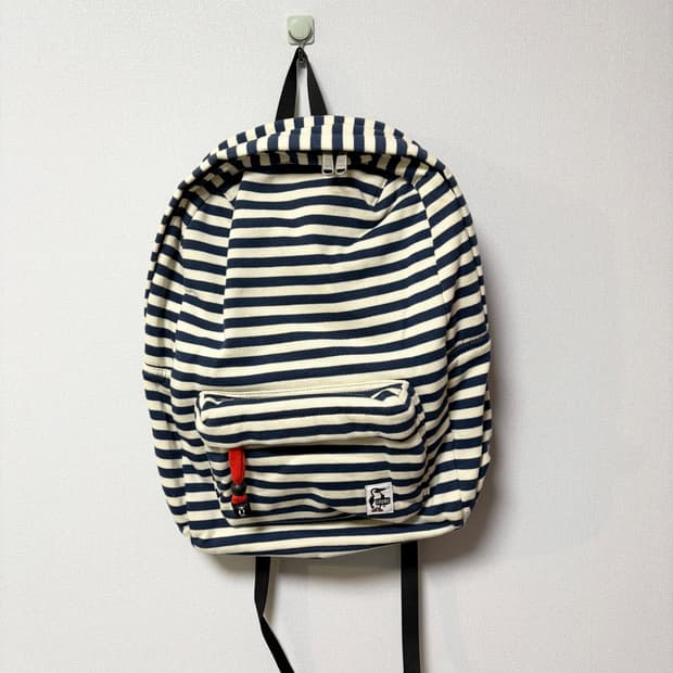 chums 스트라이프 백팩 일본 빈티지 모리걸 y2k 도트 가방 첨스